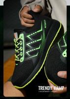 Zapatos de seguridad ultraligeros para hombre y mujer, zapatillas de trabajo antideslizantes con punta de acero, transpirables, 48 - details 5