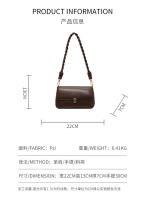 Bolso retro para las axilas bolso cuadrado pequeño simple nuevo bolso de hombro de moda para mujer bolso de mensajero versátil - details 7