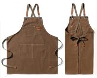 Delantal impermeable profesional para hombres y mujeres para cocina, trabajo, belleza, peluquerías, jardín y restaurantes - details 8