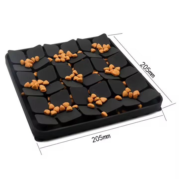 Cuenco de silicona para perros, fuente de alimentación, antideslizante, antichoques, suministros para mascotas, accesorios para mas - 1
