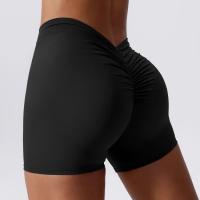 Pantalones cortos sin costuras para mujer ideal para el gimnasio y deportes al aire libre material de nylon transpirable y elástico con capucha tipo yoga y stretch aptos para primavera y verano - details 3