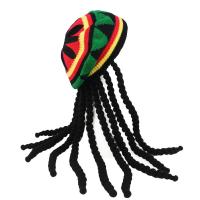 Gorro de Trenza de Punto Unisex Estilo Caribeno para Hip Hop Peluca de Estilo Dreadlocks - details 9