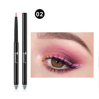 Bolígrafo de Delineador de Ojos de Doble Cabeza Resalado de Perla Blanca y Rosa - details 8