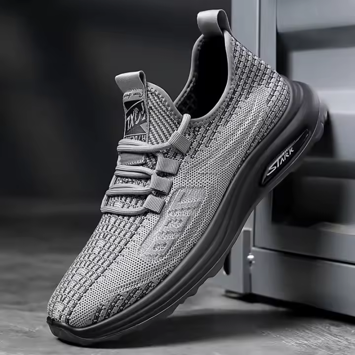Zapatos Deportivos Transpirables de Verano Versátiles para Hombres Zapatos de Malla Aerodinámicos - 1