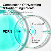 Efectos hidratantes y reafirmantes de las cápsulas de radiación de suero facial de ácido hialurónico Anua PDRN - details 3