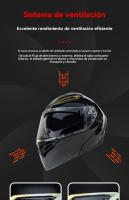Casco integral moto mujer aire libre modular hombre MX Carreras de Locomotora - details 9