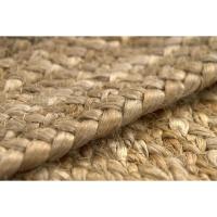 Alfombra de Yute 100% Natural Tejida a Mano, Color Natural para Sala de Estar, Comedor, Dormitorio, Pasillos (160x230cm) - details 7
