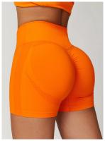 Pantalones cortos de Yoga sin costuras para mujer, ropa deportiva para Fitness, levantamiento de glúteos, gimnasio, correr - details 20