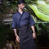 Uniformes de Chef japonés para restaurante, chaquetas de Chef de Sushi, Kimono de Chef, abrigo de cocinero, monos de camarero, camisetas de cocina - details 13