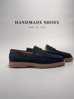 Mocasines de alta gama, cuero genuino, piel de vaca de primera capa, zapatos de moda hechos a mano con un pedal. - details 30