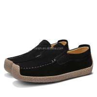Nuevo casual con ante y cuero de caucho alto para calzado deportivo de hombre. - details 6