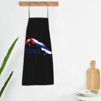 Delantal de Cocina con Bandera de Cuba Havana Unisex para Chefs, Horneados, Jardineros - details 32