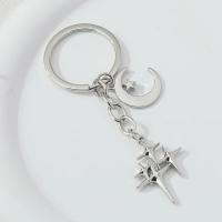 Llaveros de Metal Estrella Luna Y2K Regalo de Amistad Hecho a Mano para Mujeres Hombres - details 0
