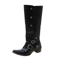 Botas de caballero para mujer, zapatos largos informales - details 0