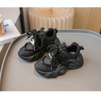 Compañero de clase niña 2025 nuevos zapatos deportivos de primavera y otoño para niños de malla transpirable papá zapatos niña pequeños zapatos blancos - details 13