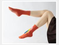 Calcetines de Yoga y Pilates con patrón de grafiti personalizado para mujer, calcetines deportivos antideslizantes, calcetines de moda que combinan con todo, calcetines de tendencia - details 12