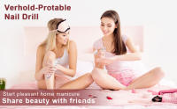 Kit Profesional de Manicura y Pedicura sin Cable Set Eléctrico Portátil para Cuidado de Uñas Recargable - details 6