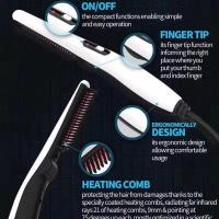 Peine Multifuncional para Película y Barba Alisador de Cabello Eléctrico - details 4