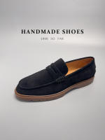 Mocasines de alta gama, cuero genuino, piel de vaca de primera capa, zapatos de moda hechos a mano con un pedal. - details 29