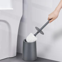 Escobillas de Baño antideslizantes, Escobilla de plástico WC, Mango de Cepillo de Baño, Cerdas Flexibles de Inodoro - details 7