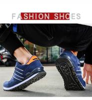 Zapatillas de deporte de alta calidad para hombre, zapatos informales de cuero, transpirables, planos, novedad de 2024 - details 1