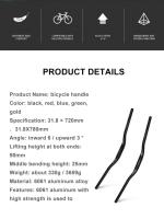 Manillar de Bicicleta de Montaña WAKE de Aleación de Aluminio Diámetro de 720mm o 780mm - details 10