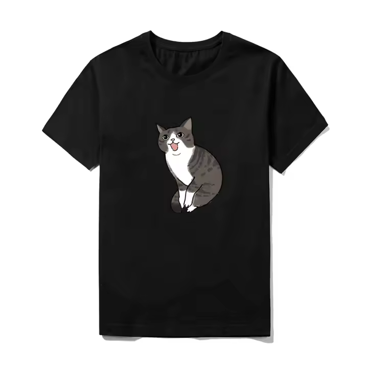 “Camiseta unisex estampada 100% algodón 2025 |   Tallas para hombre y mujer S-3XL |   Transpirable y suave | - 1