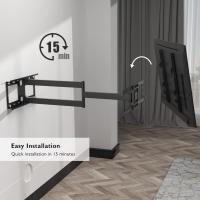 Soporte de TV para Pared con Brazo Articulado Extra Largo de 1040mm Giratorio e Inclinable para Pantallas de 32-75" de LCD/LED/OLED Hasta 60kg VESA Máx 600x400 mm - details 6