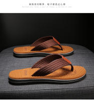 Chanclas de moda con suelas de goma para hombre, zapatillas de playa de verano, sandalias de gran tamaño - details 19