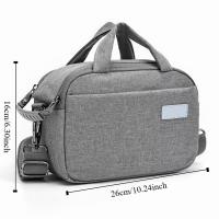 Bolsa con inserciones para cámara Oxford, organizador de fotografía con inserción súper gruesa a prueba de caídas, bolsa para cámara impermeable portátil negra - details 0