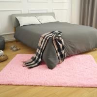 Alfombra Rosa Suave Para Sala De Estar, Dormitorio, alfombrillas De Felpa Rosa Y Peludas, 1 Pieza - details 4