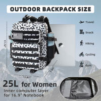 Mochila de senderismo para deportes al aire libre de 25L/30L, mochila de viaje ligera para montañismo, bolsas deportivas Mochila ligera para hombres, casual, bolsa de viaje Oxford para jóvenes, adolescentes, - details 14