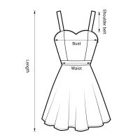 Vestido sin mangas con diseño de lazo para niña, bonito vestido abullonado de verano para uso diario, ropa escolar y de vacaciones - details 7