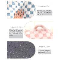 Cama para Perro, Camas para Cachorros Perrera con Manta Gruesa en Forma de Huevo, Puntos de Color, Nido para Mascotas, Lavable (Azul) - details 0