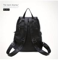 Mochila De Cuero Genuino, Bolso Escolar Minimalista Y Preppy, Mochila De Viaje Y Bolso De Mano Para Mujeres - details 9