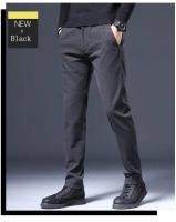 Pantalones Denim de Alta Calidad Estilo Clásico Otoño 2024 Vaqueros de Negocios Casuales para Hombres con Alta Comodidad y Elástico - details 9