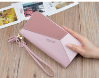 Cartera larga de cuero para mujer, tarjetero de mano con cremallera para teléfono, monedas, regalo de Navidad - details 8