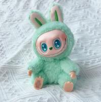 Bubble materab Heart Macaron peluche Doll Rabb sentado en la segunda generación - details 0