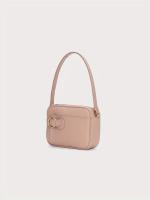 Bolso cruzado de cuero genuino para mujeres Ligero, cierre con cremallera, lining de poliéster - details 1