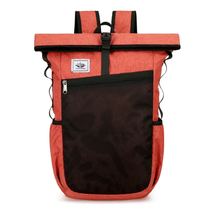 Mochila plegable al aire libre, mochila ultraligera de viaje para senderismo, mochila impermeable para acampar y ocio para hombres y mujeres, bolsa deportiva escolar - 1