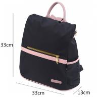 Nueva Mochila De Hombro Para Mujer De Alta Calidad Gran Capacidad De Oxford Saco Tote Color Mochila De Mujer Tipo De Mochila Suave Con Bolsillo Interior Para Teléfono Móvil Y Cierre De Cremallera - details 24
