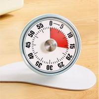 Temporizador Visual multifuncional de 60 minutos, sin necesidad de batería, temporizador mecánico magnético, cuenta atrás Ultra silenciosa, temporizador de cocina para hornear - details 6