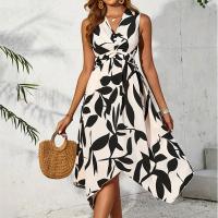 vestido estampado de verano de moda para mujer - details 5