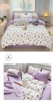 Funda de Edredón con Estilo Floral para Cama Individual 150 Cubiertas de Algodón para Cama de Reina Decoración de Hogar - details 19