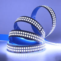 Cinta de Luz LED Flexible 2835 DC12V 24V No Impermeable 5M 2400LEDs Effectos de Luz Blanco/Blanco Cálido Decoración de Hogar Iluminación Luces - details 19