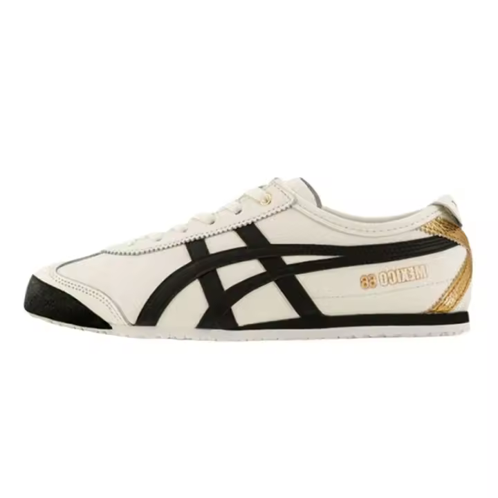 Leten 【100% genuino】 66 Zapatos deportivos casuales para hombres y mujeres Gris Negro Oro 1183B493-100 - 1