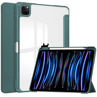 Funda Antigolpes con Tapa Trasera Transparente, Soporte Integrado para Lápiz, para iPad Pro 11, 2024 - details 3