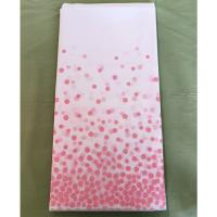 Mantel estampado en caliente, rosa dorado, azul, puntos negros, fiestas de cumpleaños y bodas, mantel desechable de PE - details 9