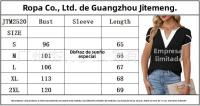 Elegante Blusa de Verano 2025 para Mujer Cuello en V, Manga Corta, Diseño de Pétalo, Ligera y Fresca Envío Rápido - details 1