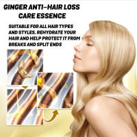 Esencia de jengibre que fija, hidrata, repara, mejora la aspereza, seca, cuida y suaviza el cabello. - details 4